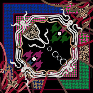 Ketsia, Black/Blue/Green