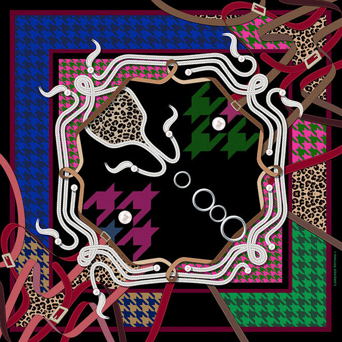 Ketsia, Black/Blue/Green