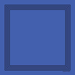 Multi Line Border, Cobalt/Black – Lorenzo Vittani UK