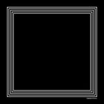 Multi Line Border, Black/White – Lorenzo Vittani UK