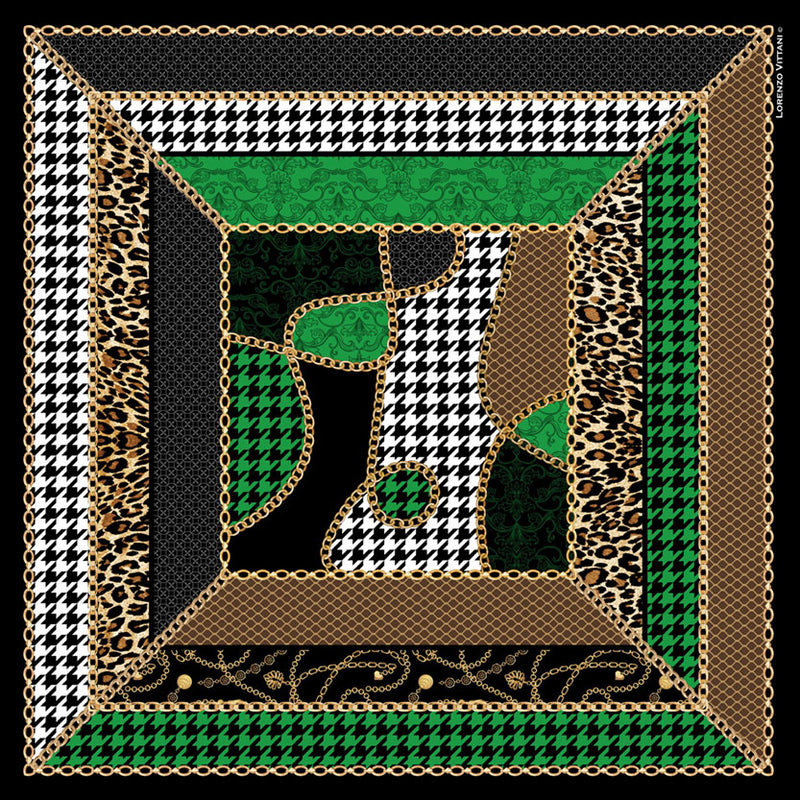 Luciano, Black/Green/White