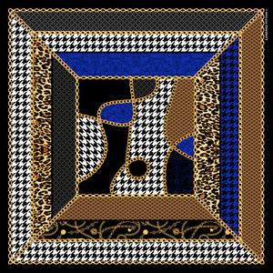 Luciano, Black/Gold/Blue