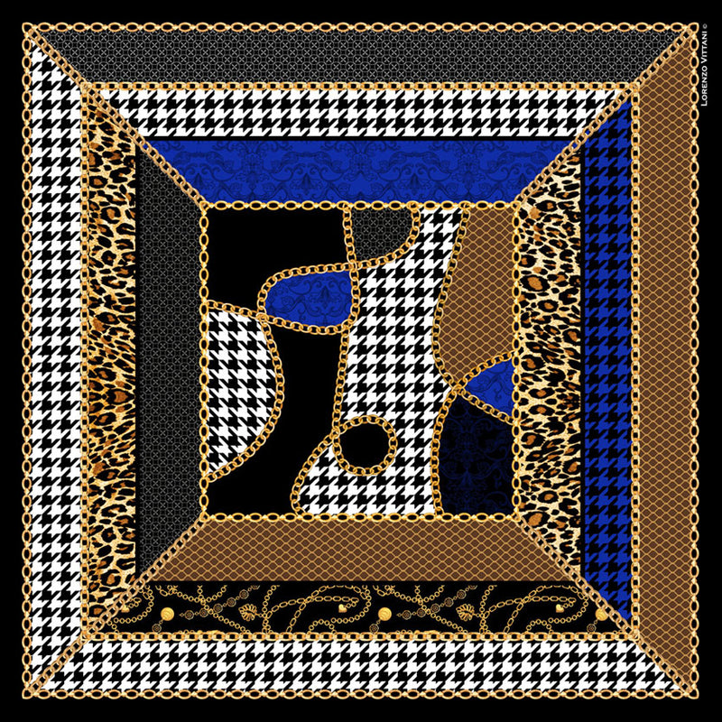 Luciano, Black/Gold/Blue