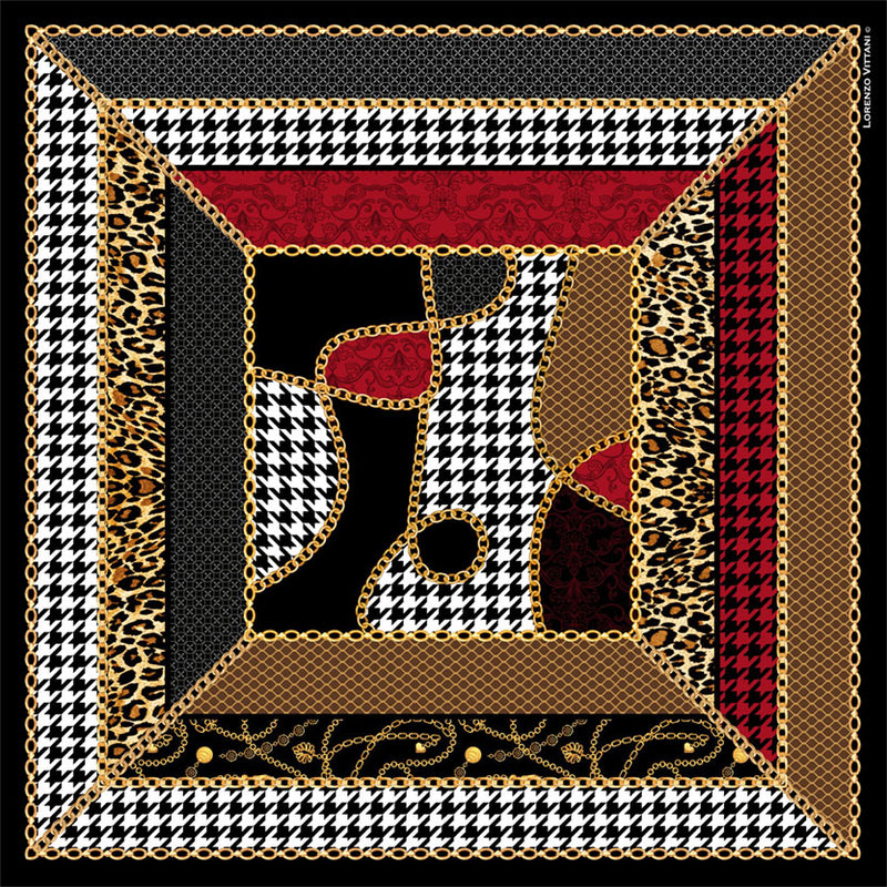 Luciano, Black/Gold/Red