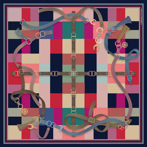 Zayla, Navy/Magenta