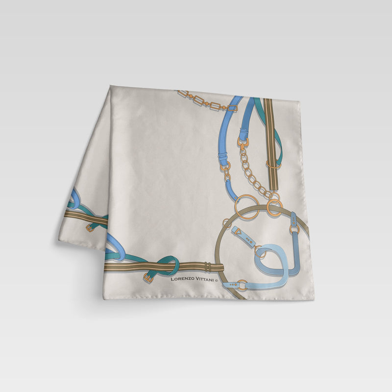 Gianna, Blue/Almond