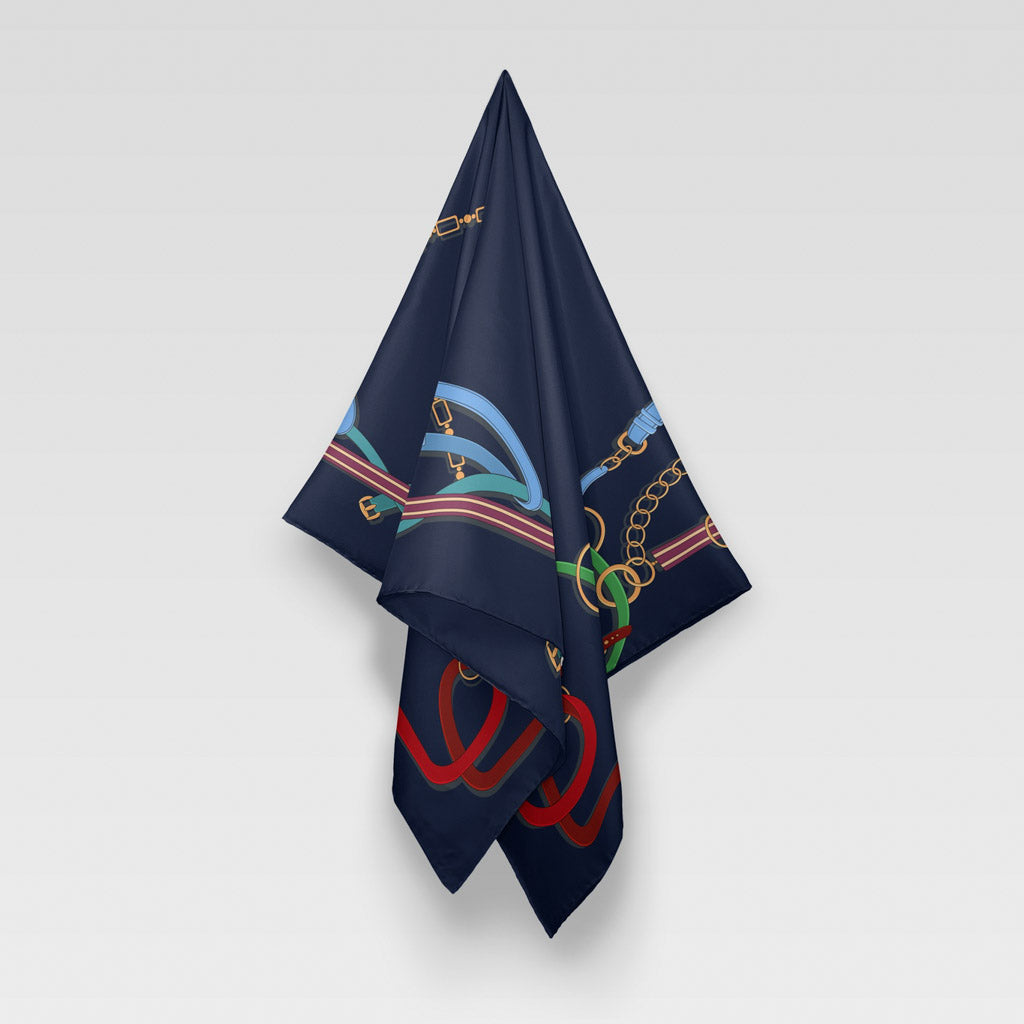 Gianna, Navy/Red/Green