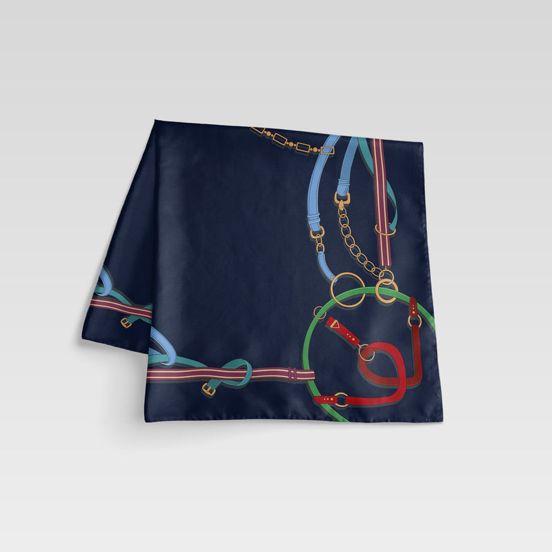 Gianna, Navy/Red/Green