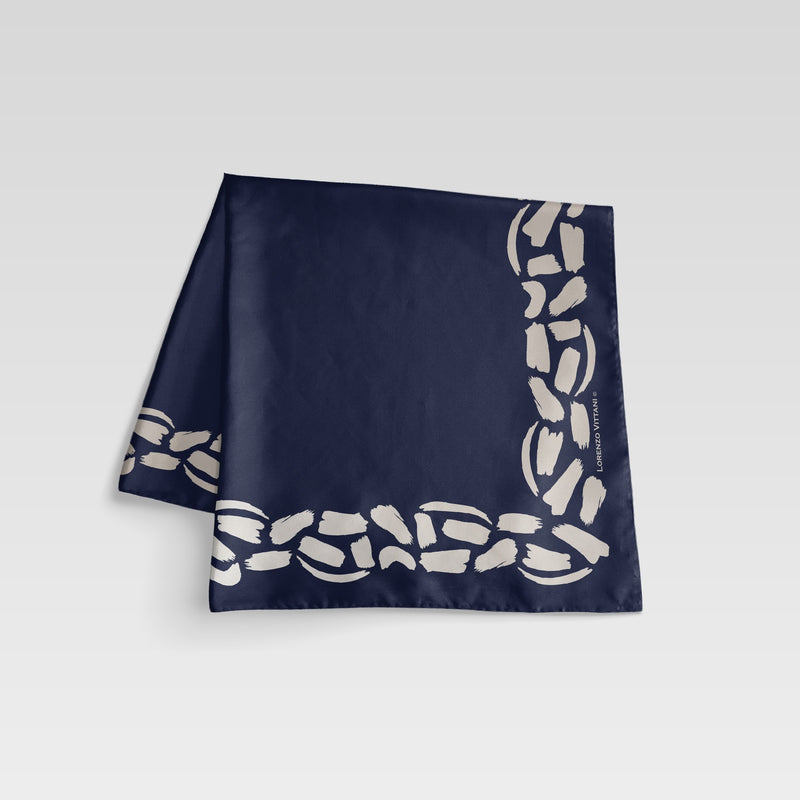 Hilary, Navy/Cream/Camel