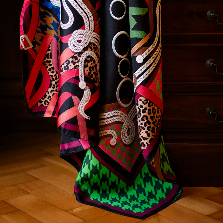 Ketsia, Black/Blue/Green