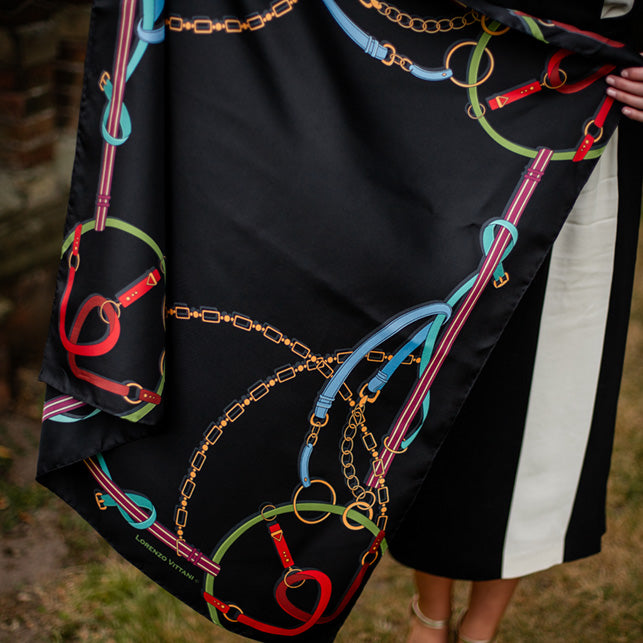 Gianna, Black/Red/Green