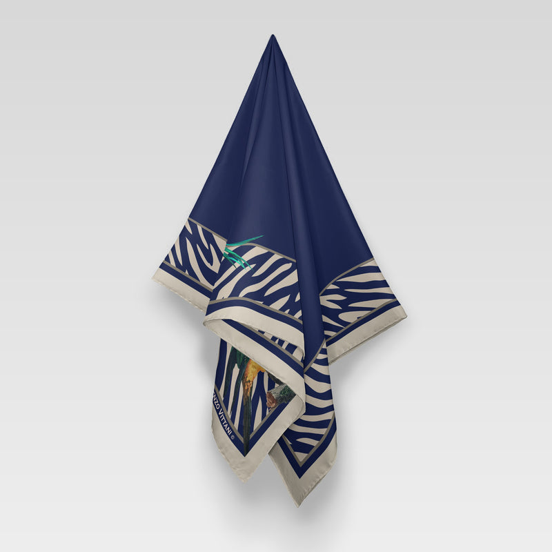 Ingrid, Navy/Almond