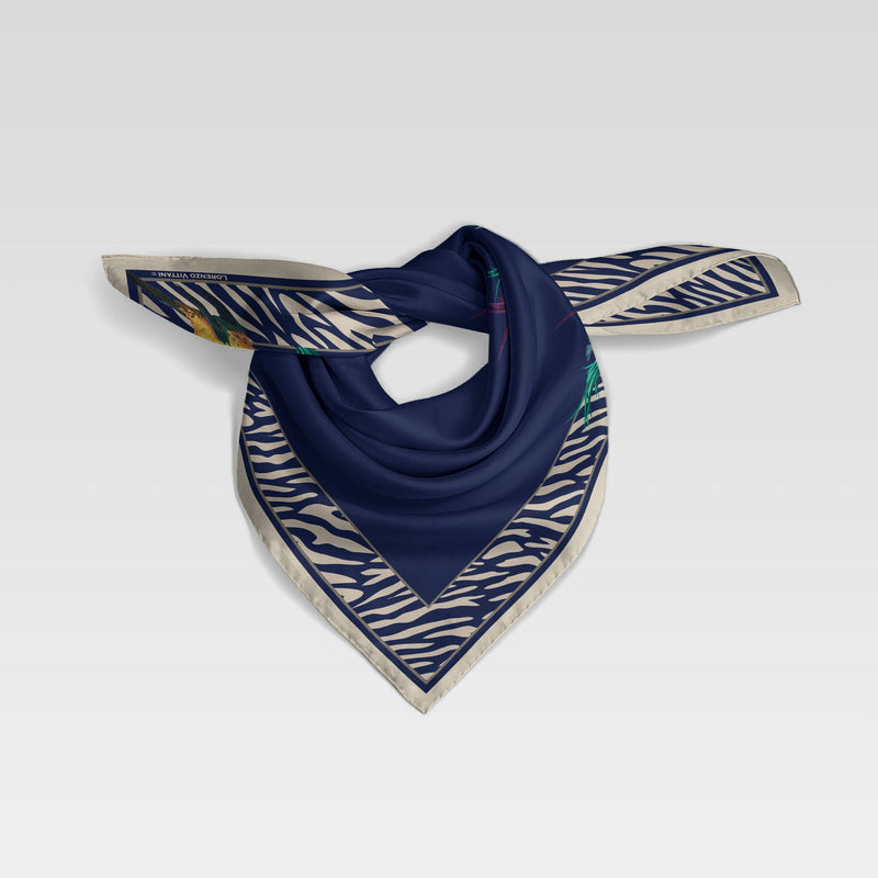 Ingrid, Navy/Almond