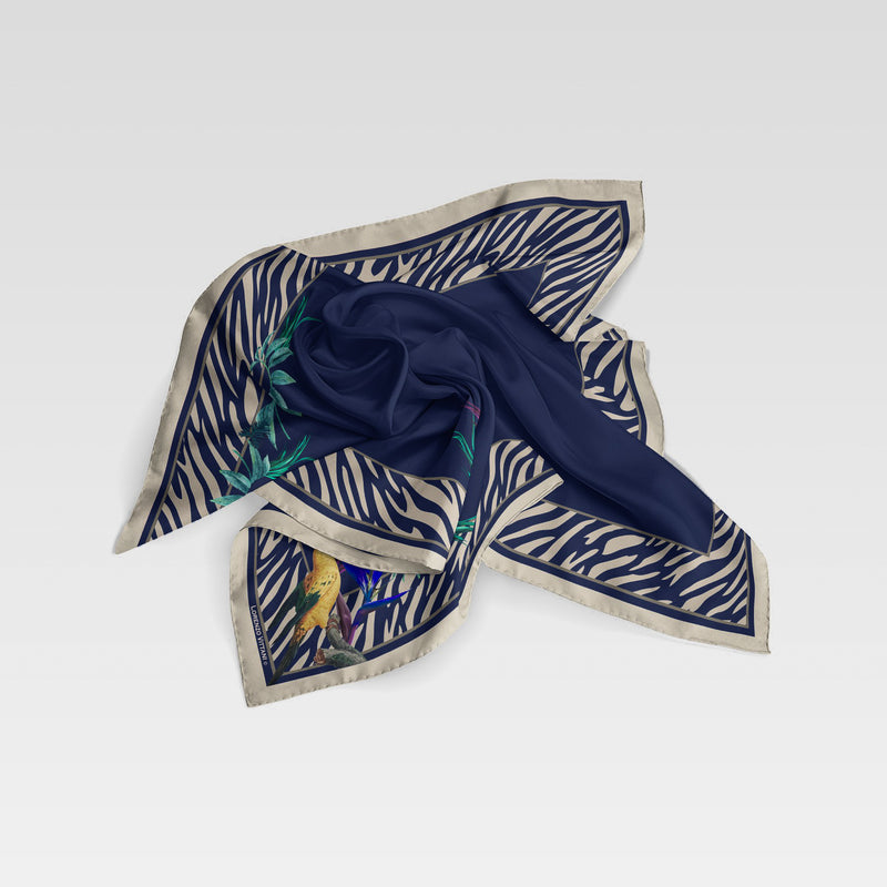 Ingrid, Navy/Almond