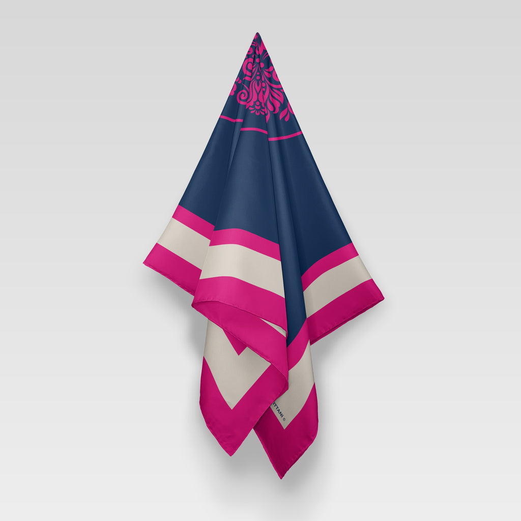 Juno, Navy/Raspberry