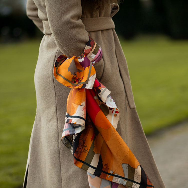 Maple, Orange/Beige