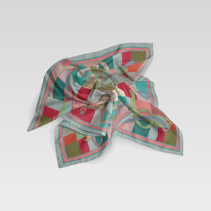 Zayla, Coral/Aqua