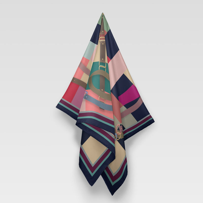 Zayla, Navy/Magenta