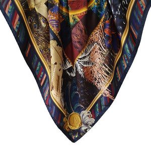 Antoinette, Navy/Burgundy