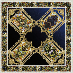 Renaissance, Navy/Black/Gold